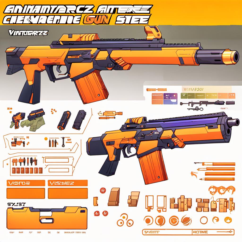 Vss Vintorez Gun, Reference Sheet, Character Sheet by zenko13 on DeviantArt