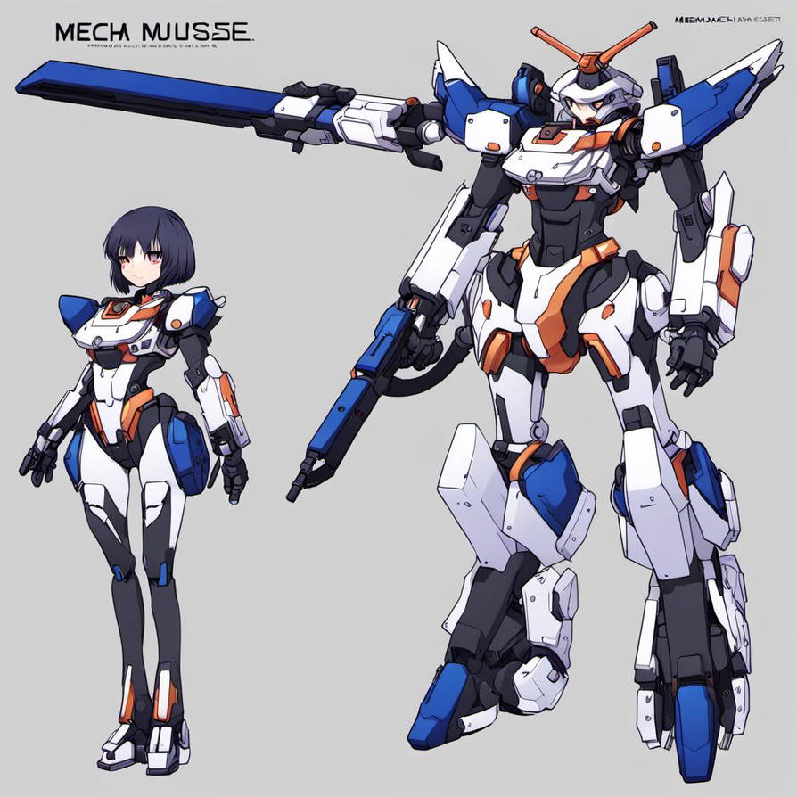Mecha Musume Mecha, Reference Sheet, Girl, Weapon by zenko13 on DeviantArt