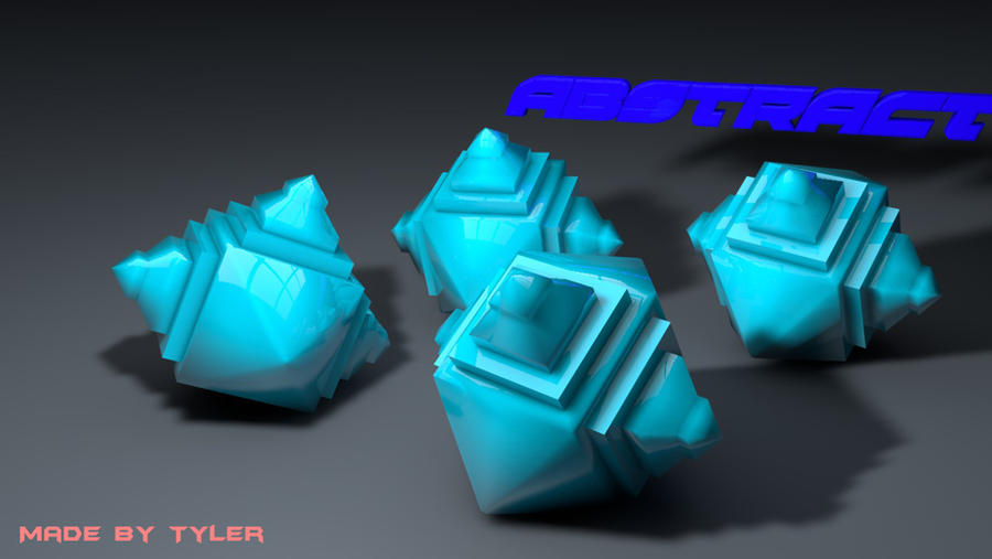 Abstract Cube Model Abstract cube model by idesign101x on DeviantArt