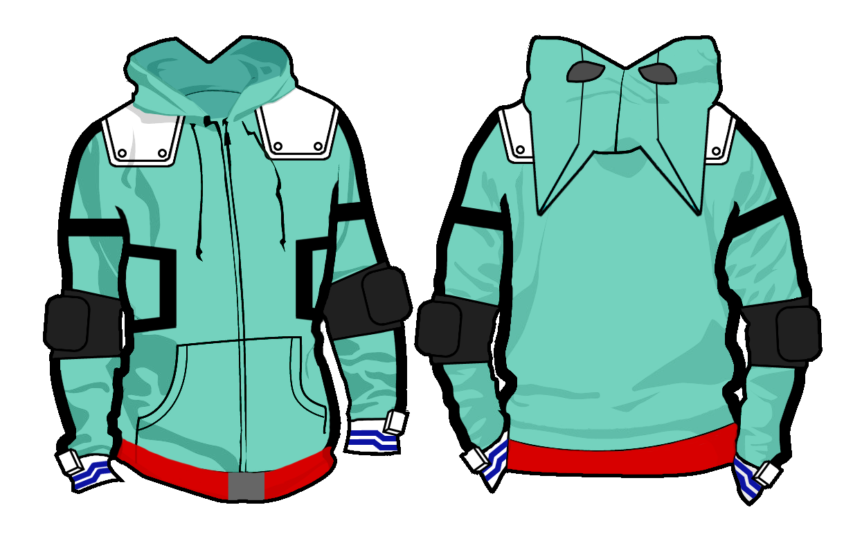 Bnha deku hoodie online