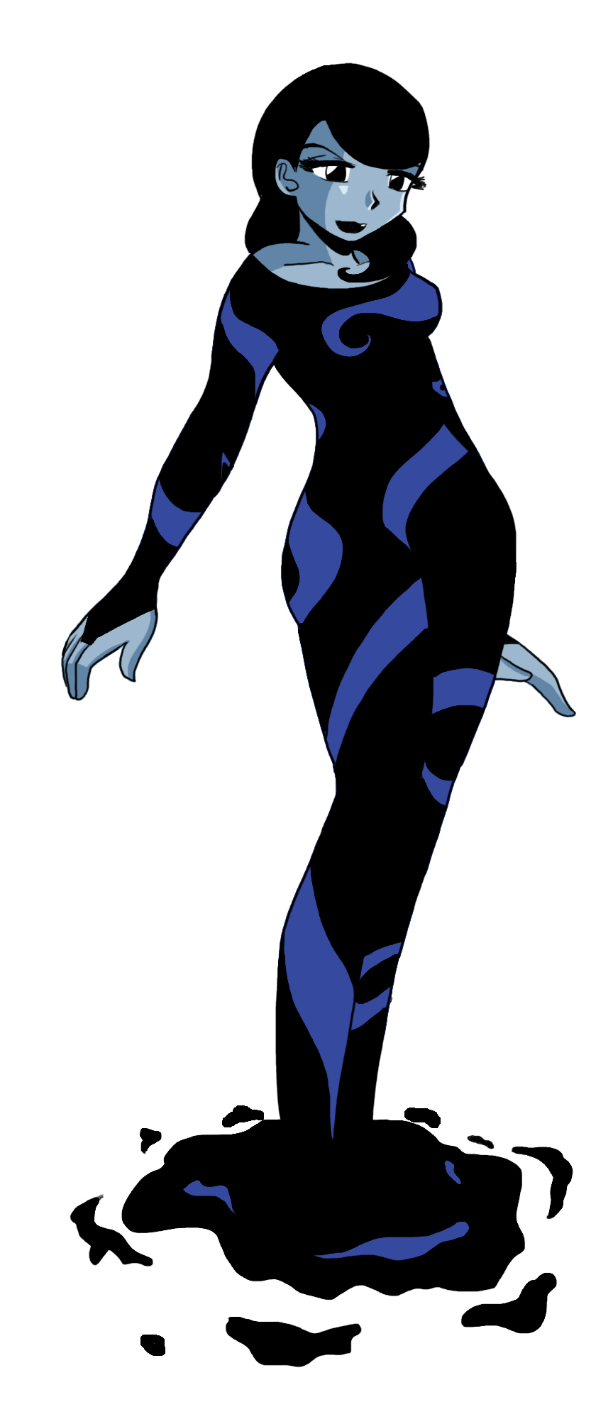 Inque Transform Batman Beyond Inque Deviantart