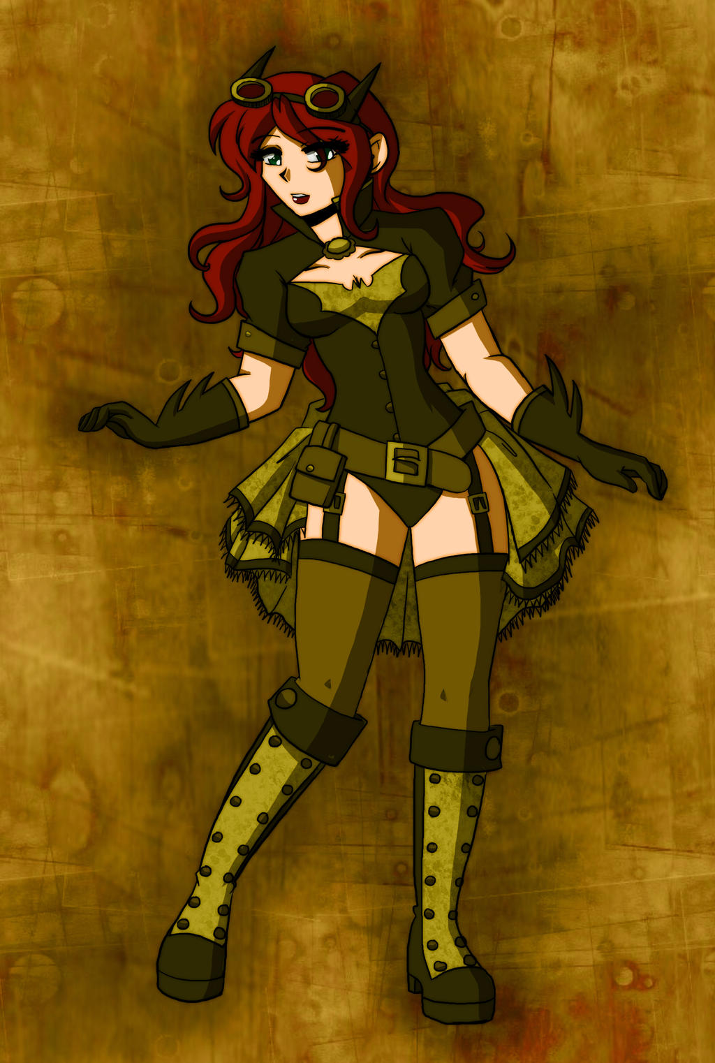 .:Steampunk Batgirl:.