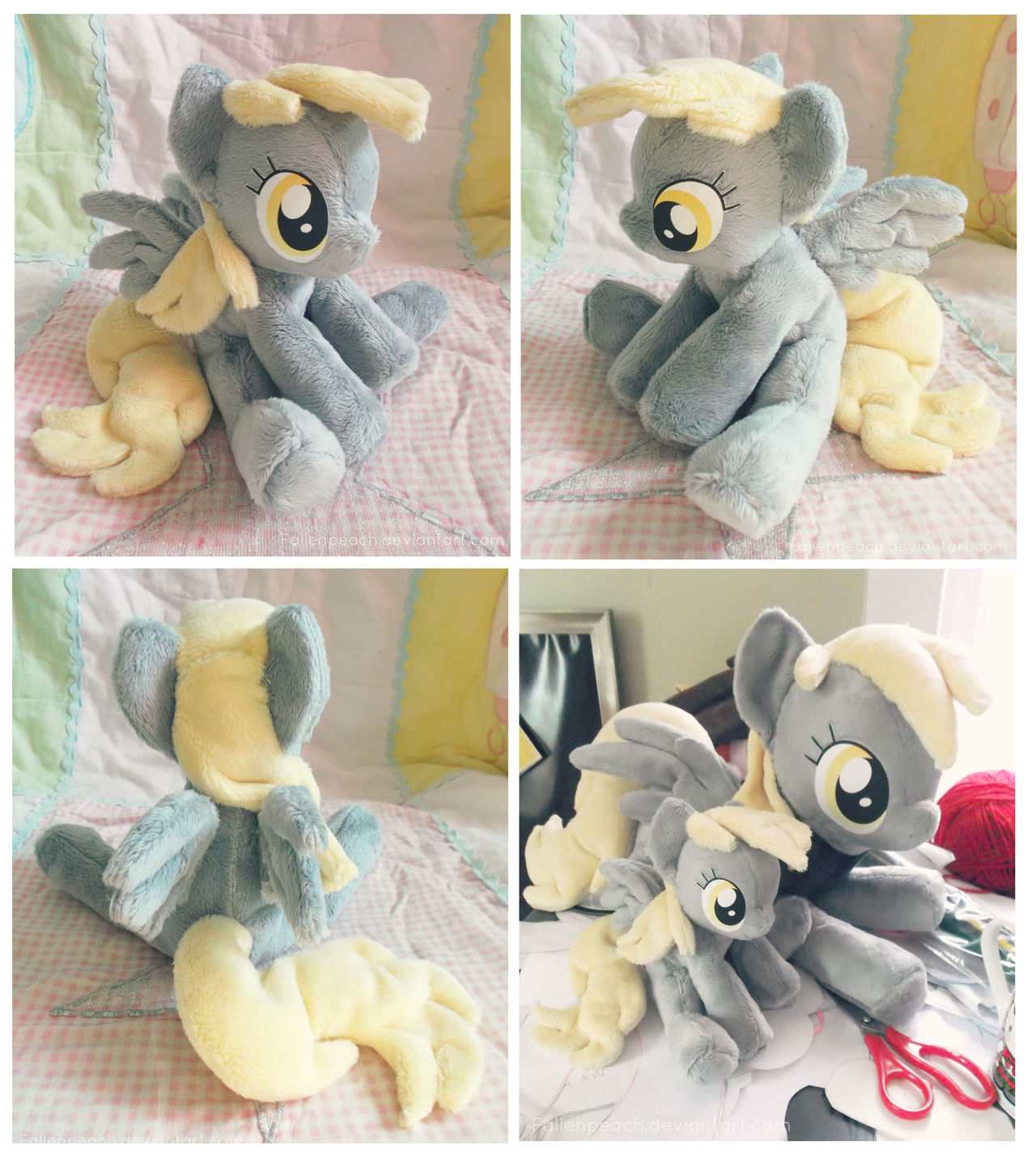 Mini Derpy :: Mini Derpy Plushie :: by Fallenpeach on DeviantArt