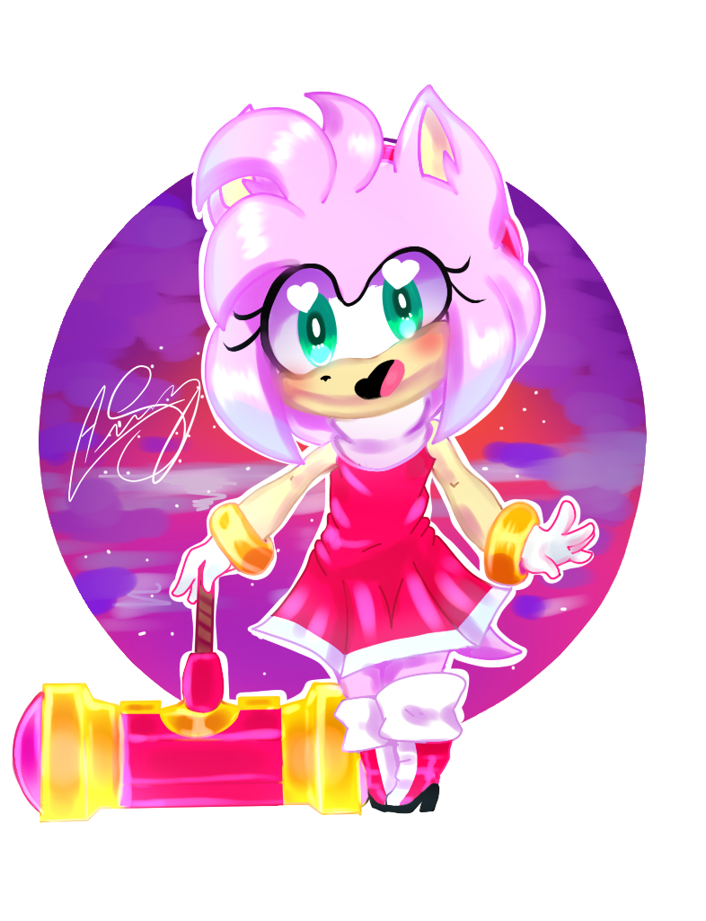 SonAmy Boom (fanart) by NikuuWe on DeviantArt