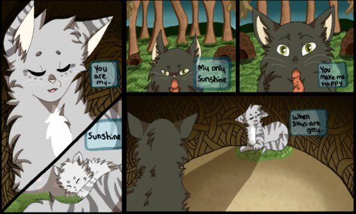 A Mothers Love Warrior Cats Comic Pg1 By Shieto On Deviantart