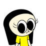 Yellow Girl Holding a Wand