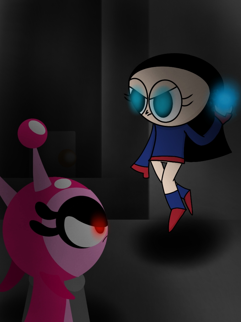 Mina-Girl Vs Blizana Art