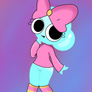 Stylish Bottomless Poppy art
