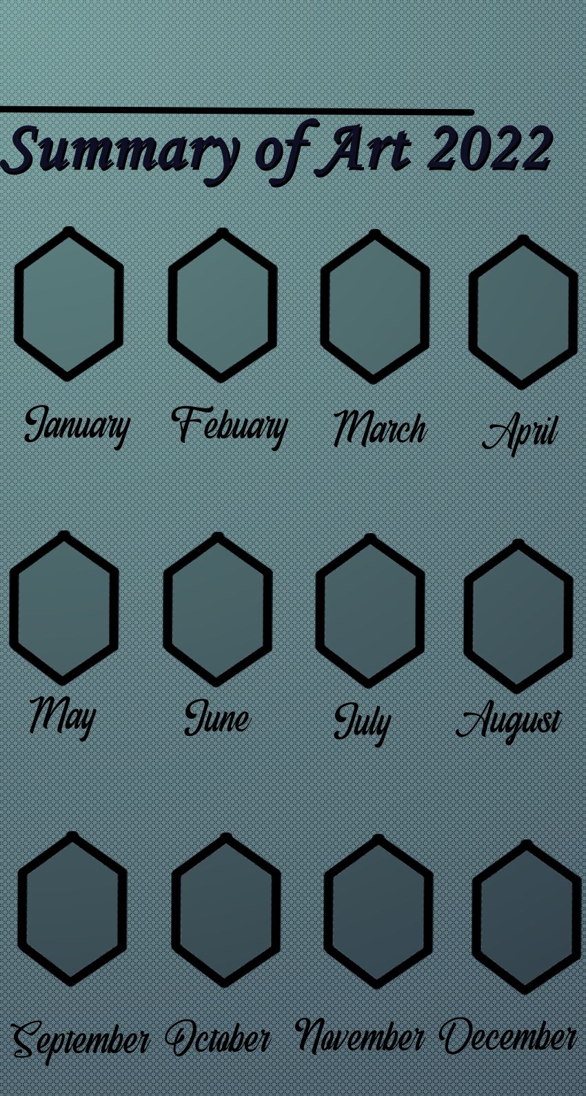 2022 Art Summary Template by LaMoonstar on DeviantArt