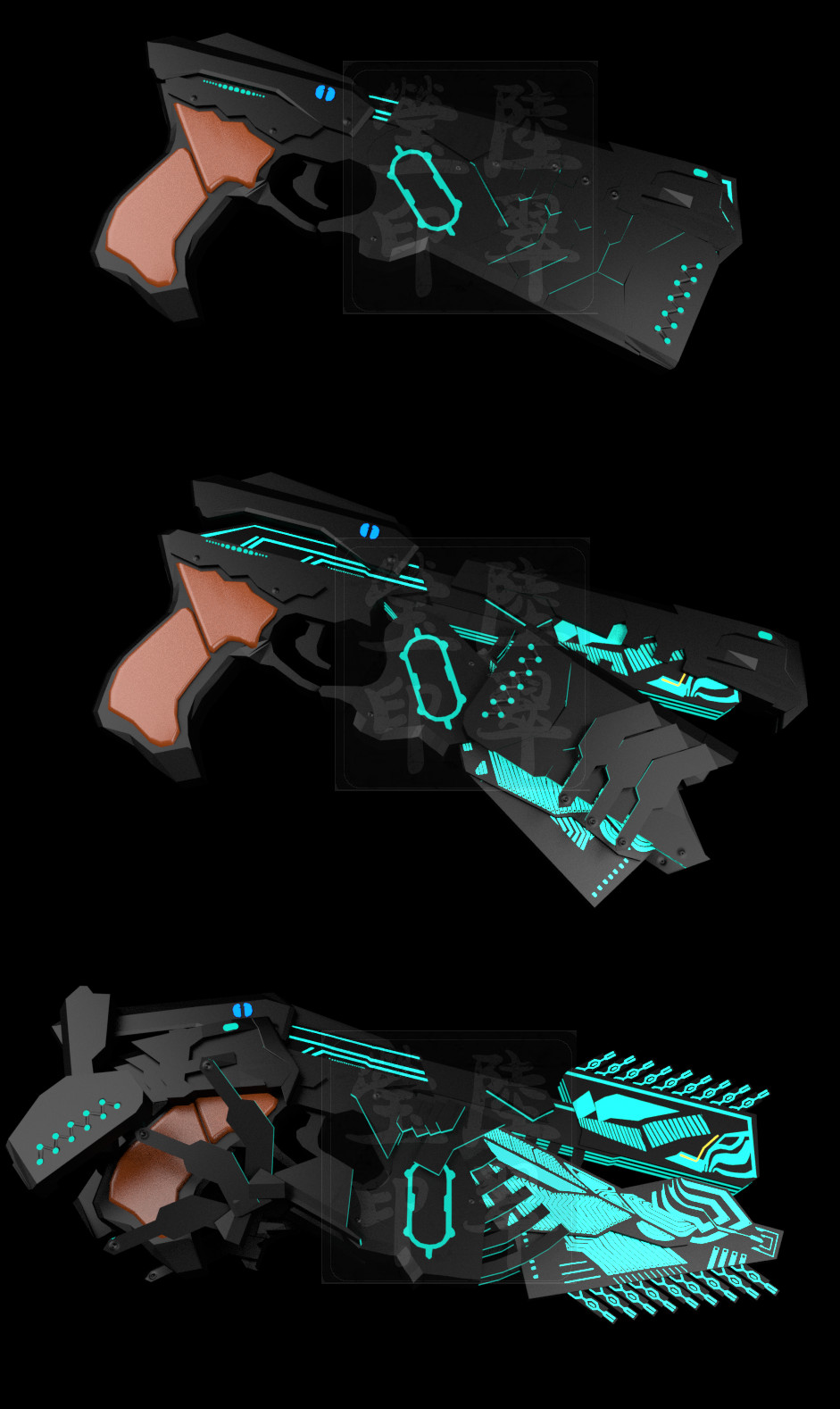 Psycho Pass Dominator By Missmang0 On Deviantart