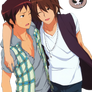 KYON E ITSUKI RENDER