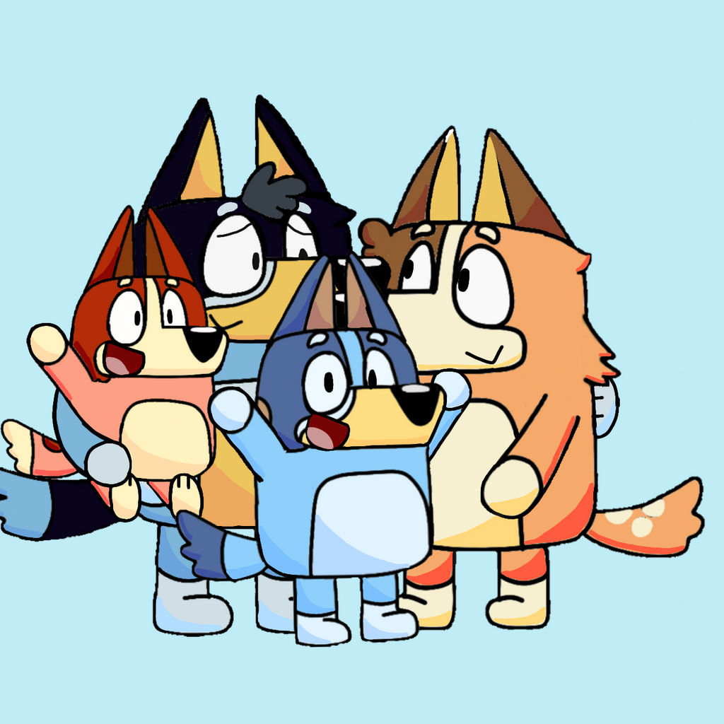 Bluey Adventure Deviantart BLUEY fan art by cookiekrisp32 on DeviantArt