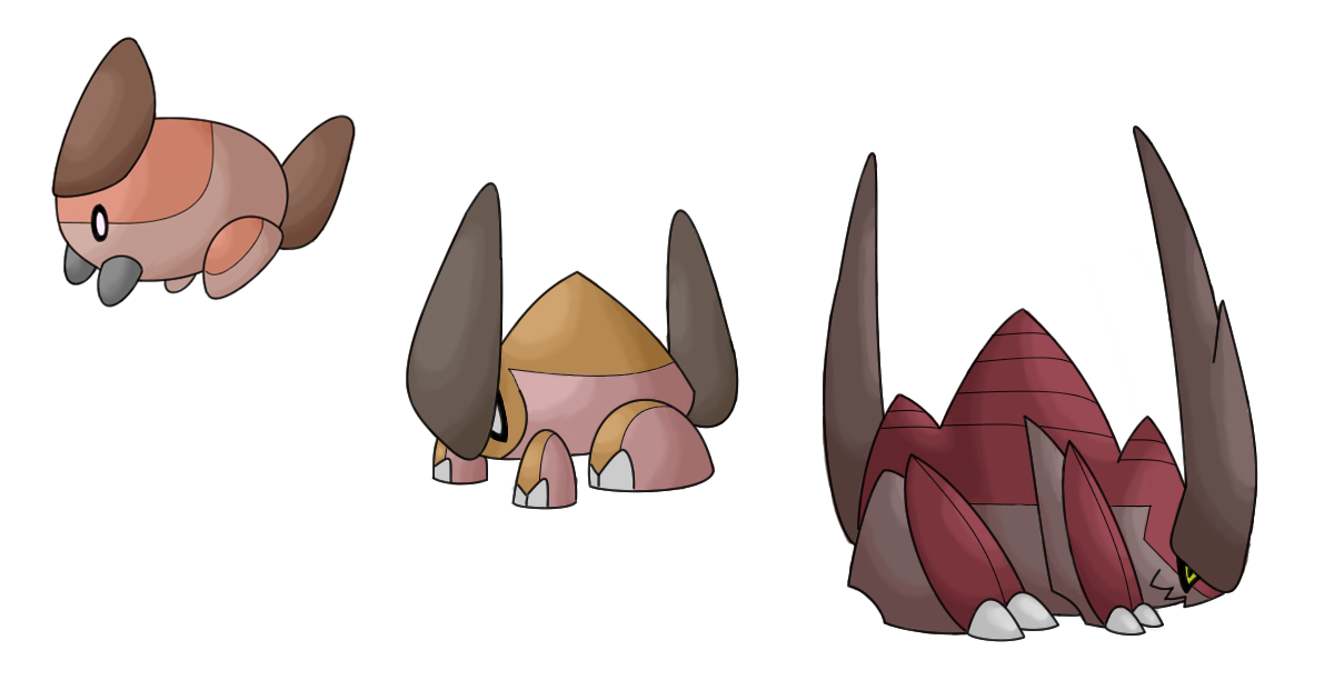 Mite, Stagmite, and Miterran by Kirazy