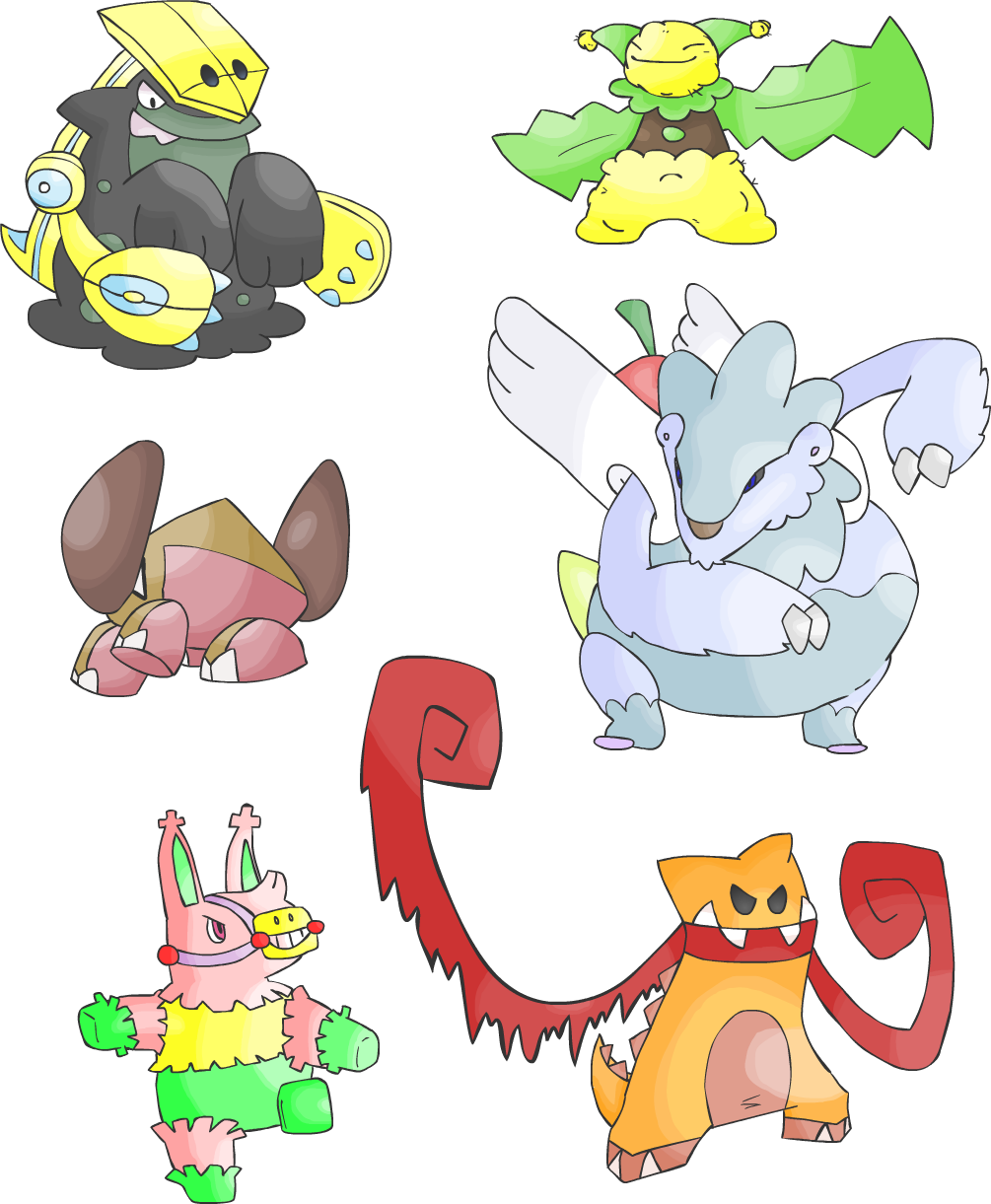 Magic Types Fakemon Fakemon Collection by Kirazy on DeviantArt