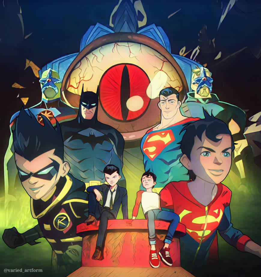 Batman And Superman Battle Of The Super Sons By Aousaaf On DeviantArt batman-and-superman-battle-of-the-super-sons-by-aousaaf-on-deviantart