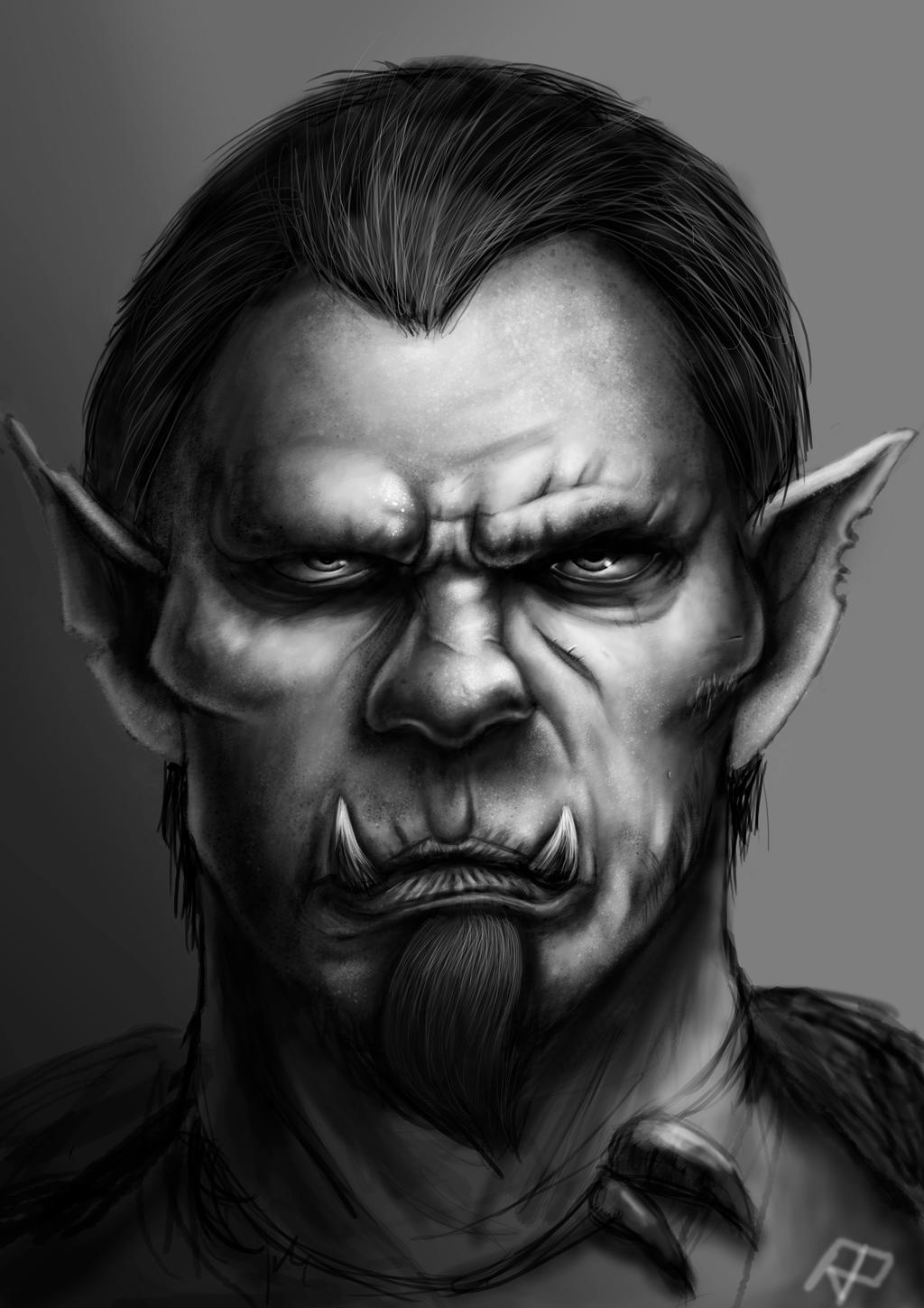 Orc portrait