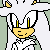 Silver the Hedgehog blink icon (Free to use)