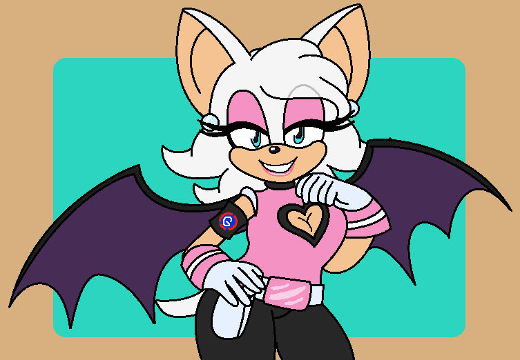 Study Rouge Character Study - Rouge - Smile by SilversFanGurl on DeviantArt