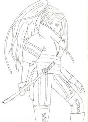 Samurai Girl (No Color)