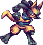 Yellow Costume Lucario-Brawl