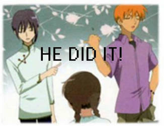 Yuki and Kyo icon 'he did it'