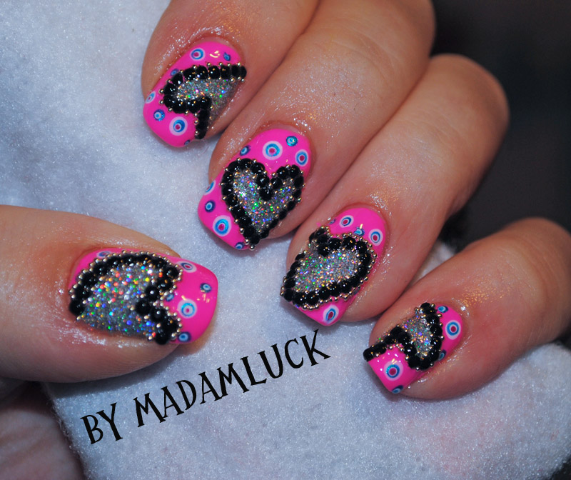 Glitter sprinkled Valentine