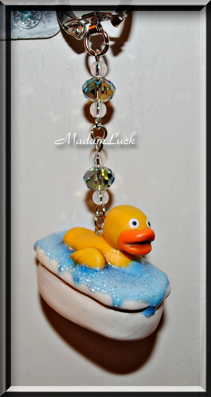 Rubber Ducky Keyring