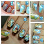 Angry Birds Nail Art-how i did it