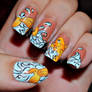 Koi Fish Nail Art