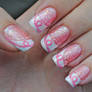 Breast Cancer Awareness nail art
