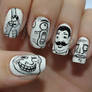 Meme Faces nail art