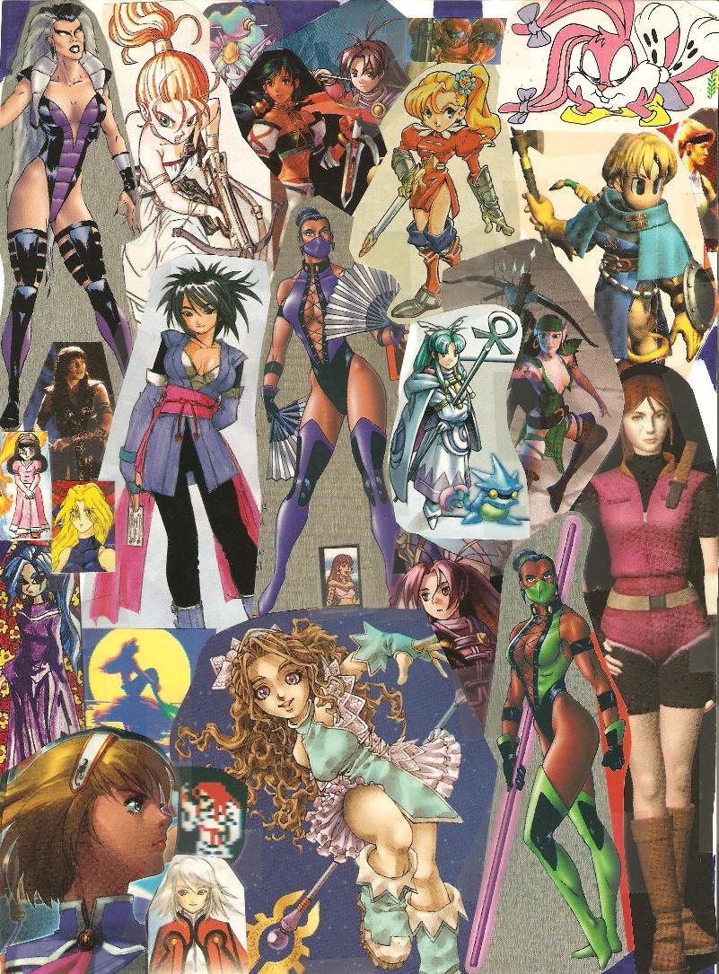 Girls of Gaming Collage