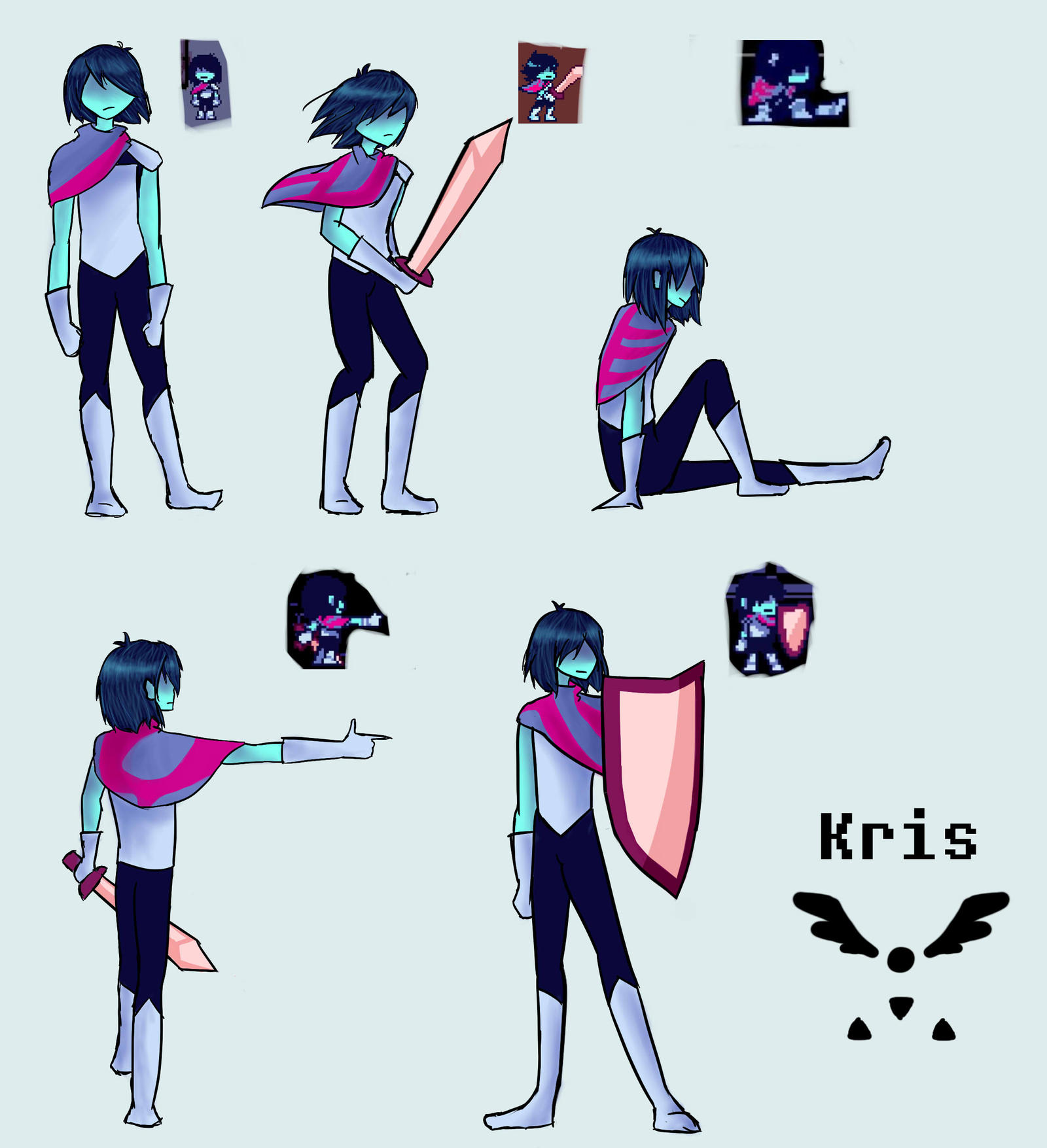 Kris Deltarune By SilverWing321 On DeviantArt kris-deltarune-by-silverwing321-on-deviantart