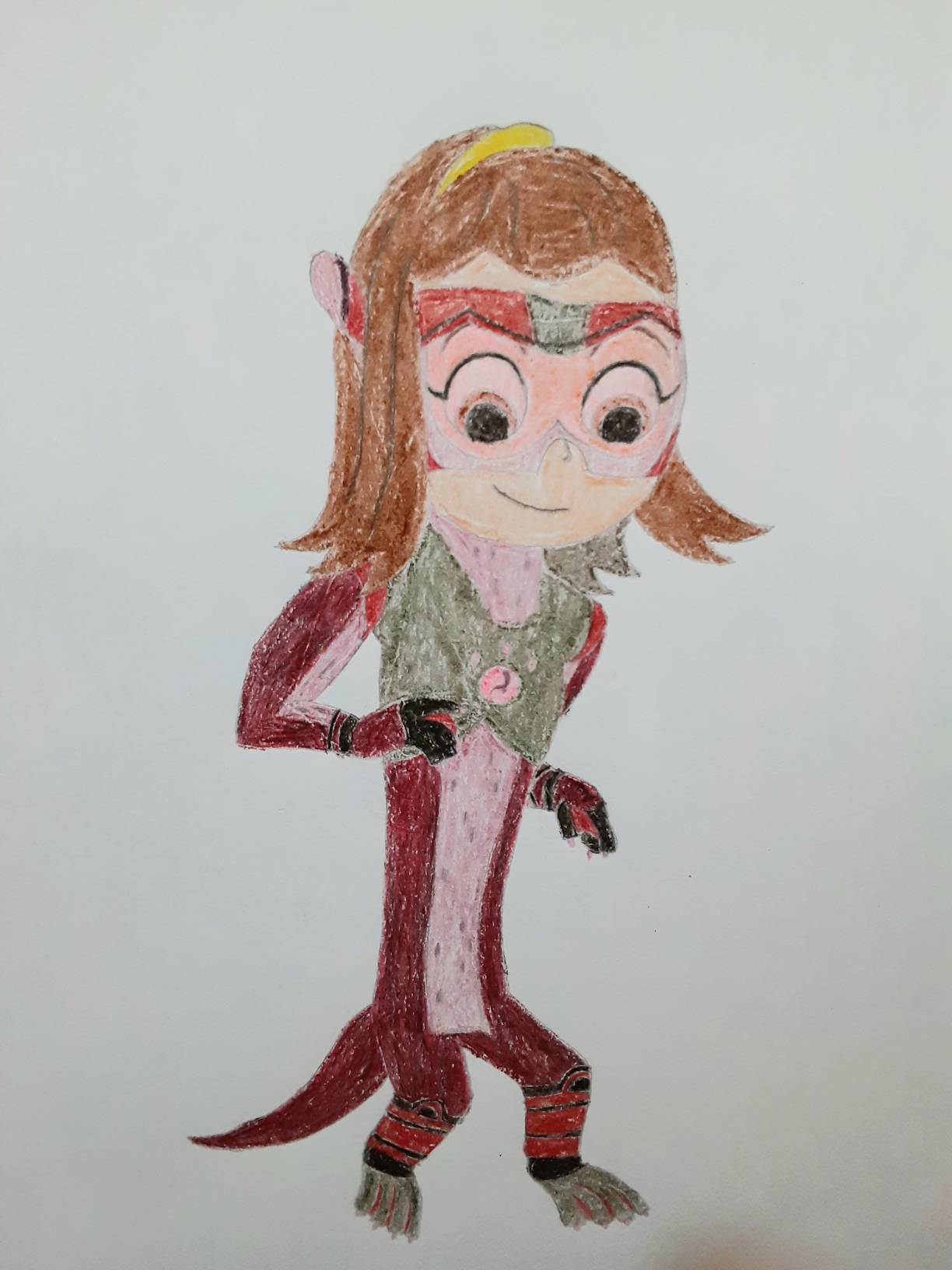 Ember with River Otter Power by wildguardianangel31 on DeviantArt