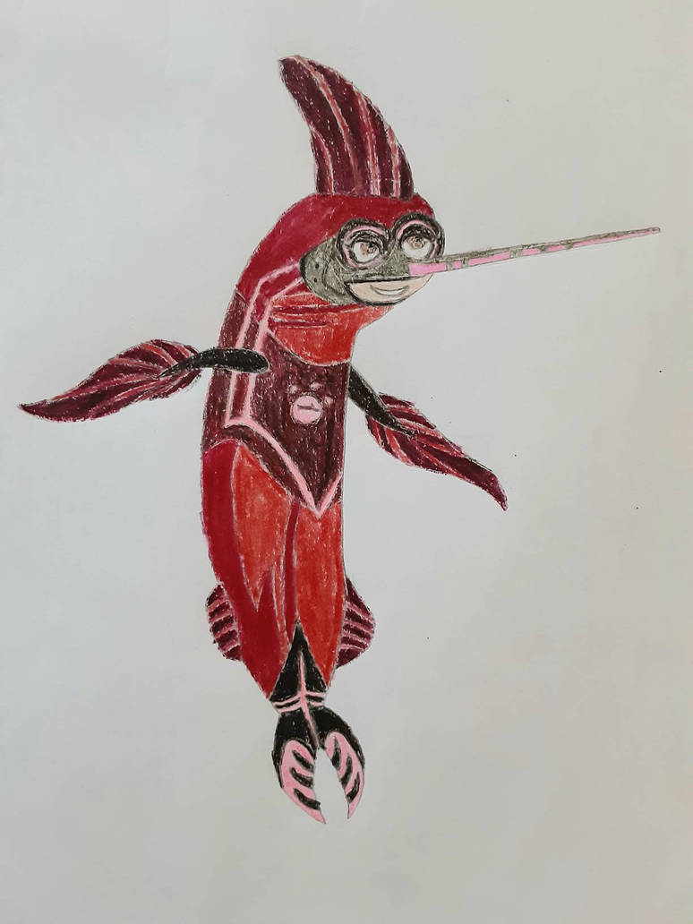 Ember with Swordfish Power by wildguardianangel31 on DeviantArt