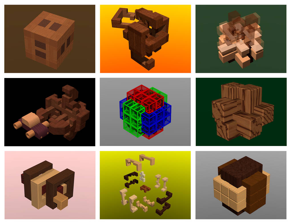 Burr Puzzles by eriban