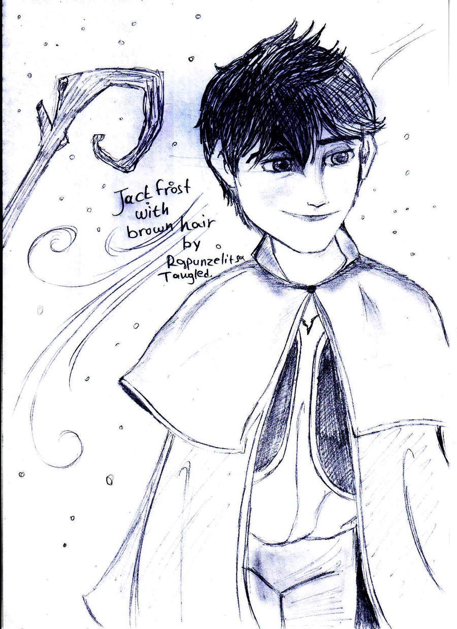 Jack Frost Brown Hair pencil sketch by RapunzelitsaTangled on DeviantArt