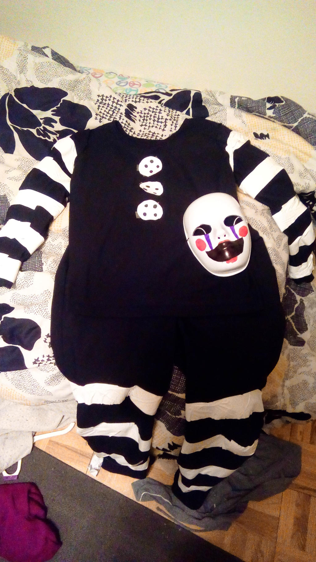 My Fnaf Puppet Costume By Entreaties On Deviantart - 
