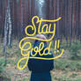 Stay gold