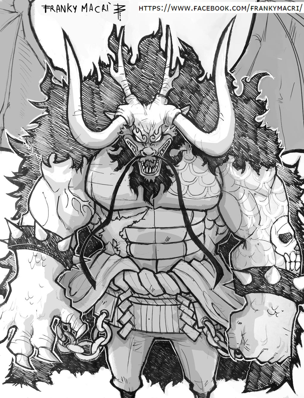 Kaido Final Form by francescosketch on DeviantArt