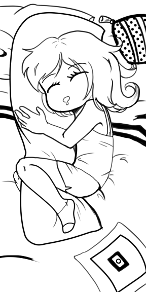 Best sleeping buddy (Lineart)