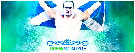 WWE Drew Mcintyre Signature