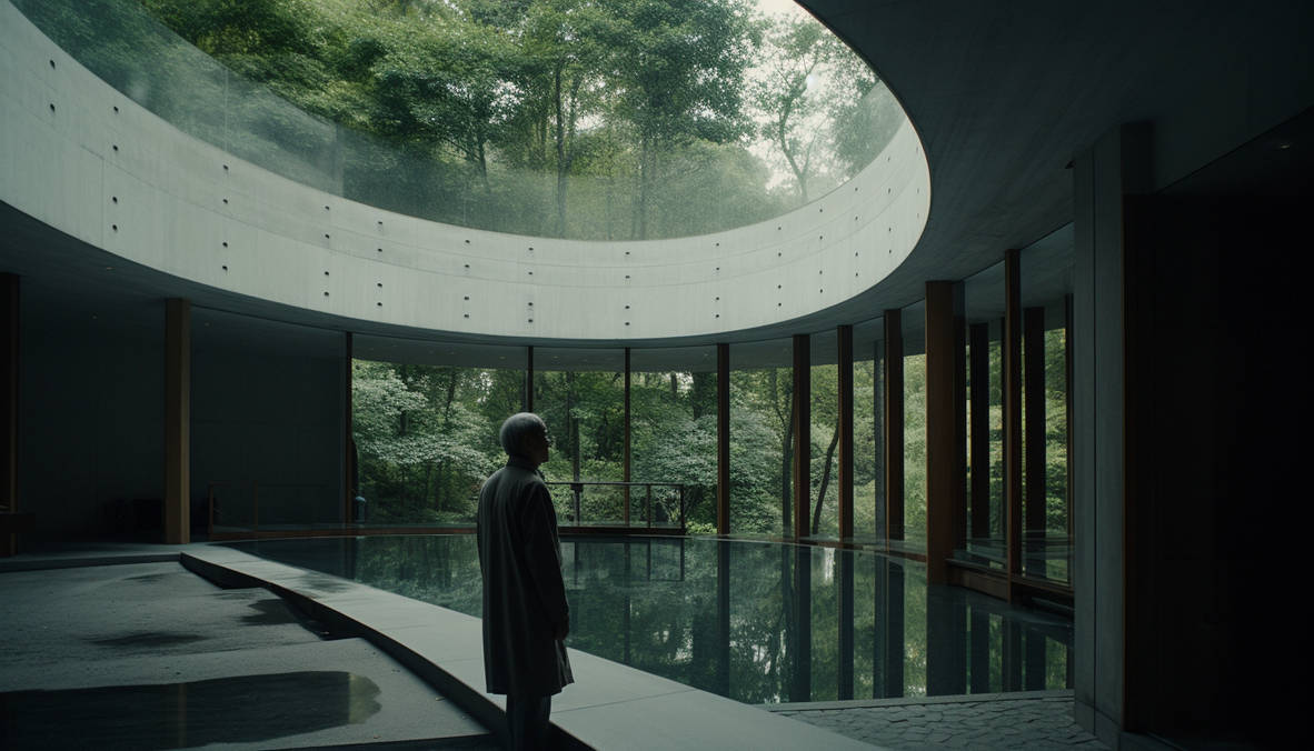 Tadao Ando museum in Japan by Celestin0 on DeviantArt