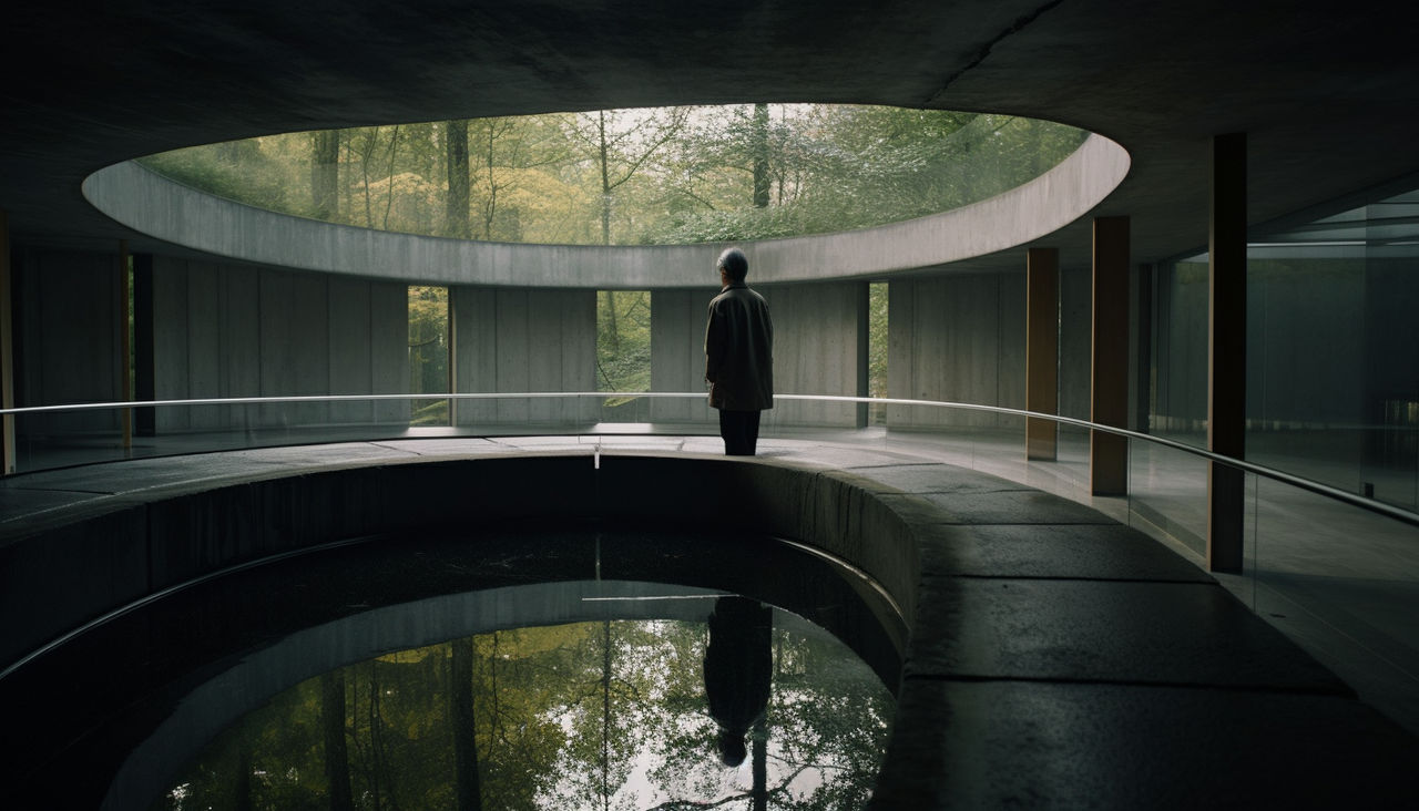 Tadao Ando museum in Japan by Celestin0 on DeviantArt