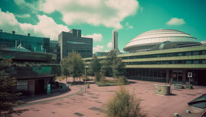 Architecture inspired by the Evoluon