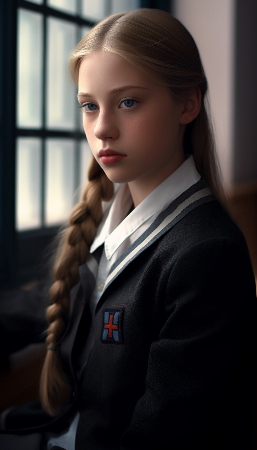 Schoolgirl by Celestin0 on DeviantArt