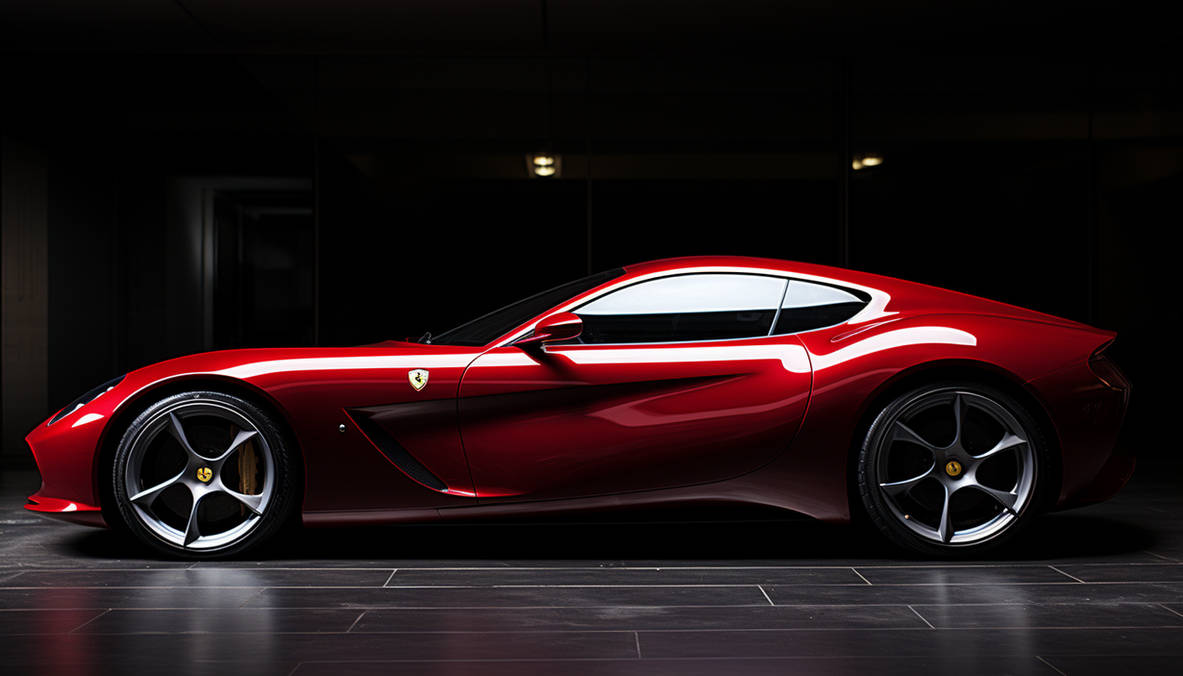 Red Rari Red Ferrari by Celestin0 on DeviantArt