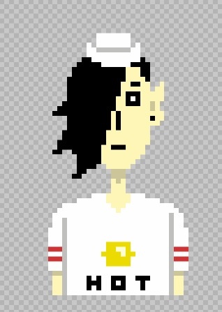 Garbage pixel art