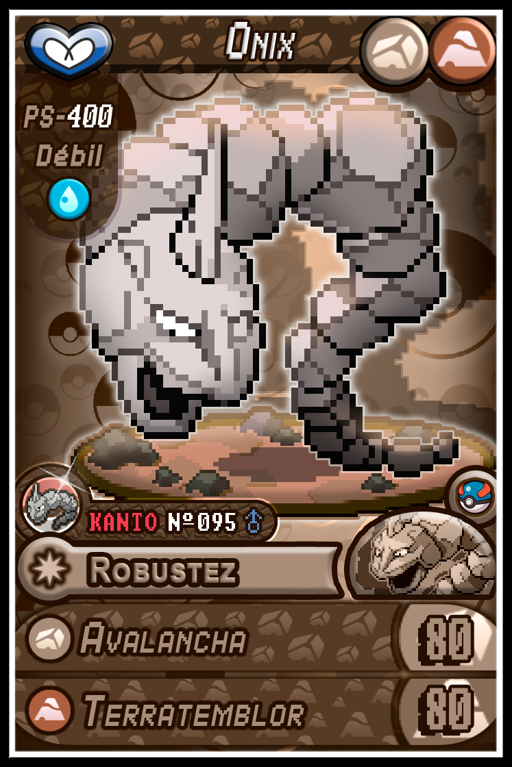 Pokemon Master Trainer RPG Onix by Californiajonas on DeviantArt