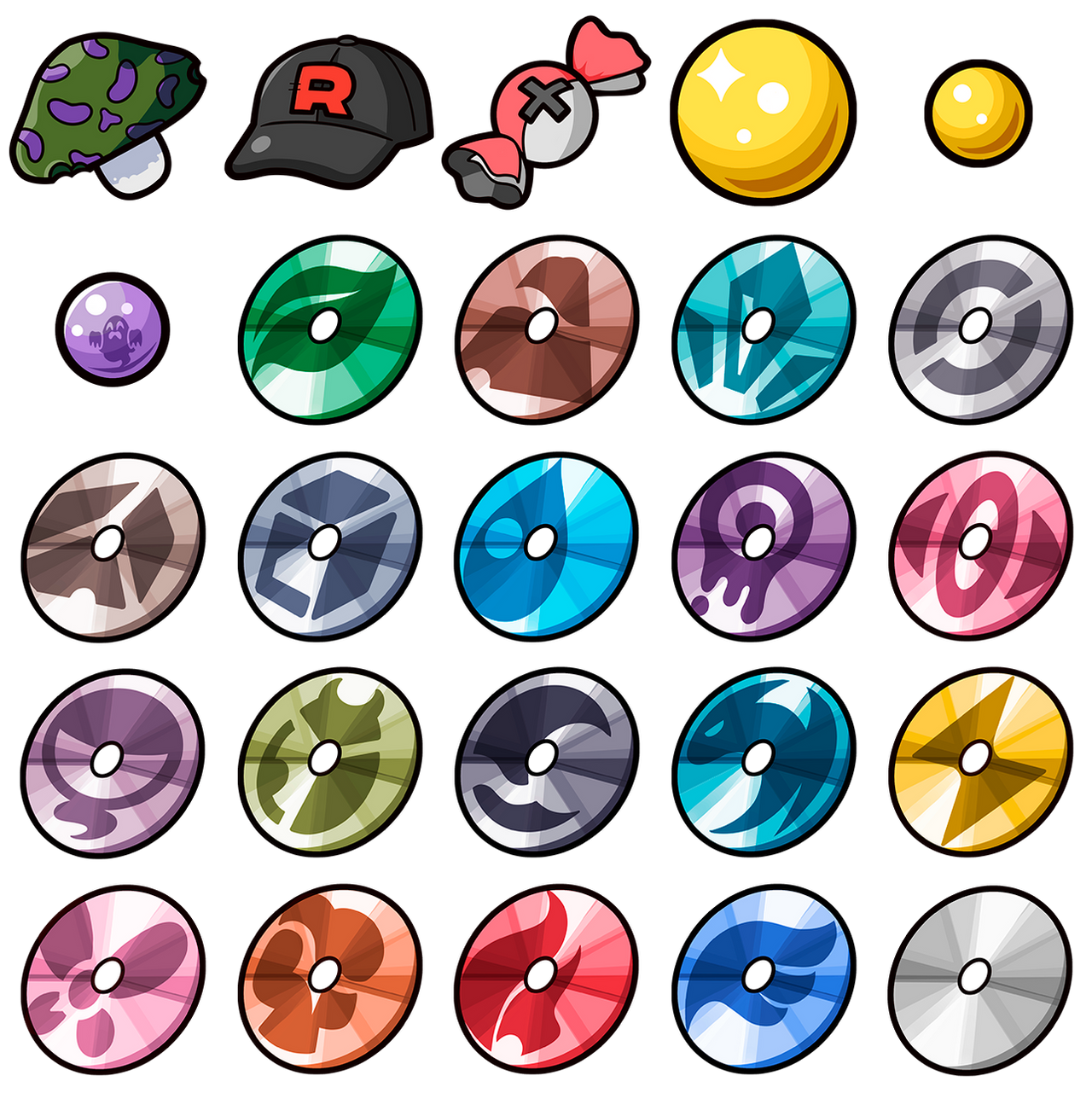 Items-2 by TrainerAkuz on DeviantArt